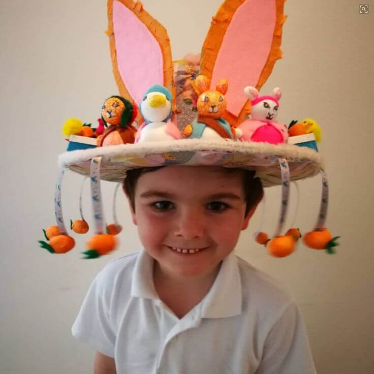 easter bonnet ideas, easter crafts for kids