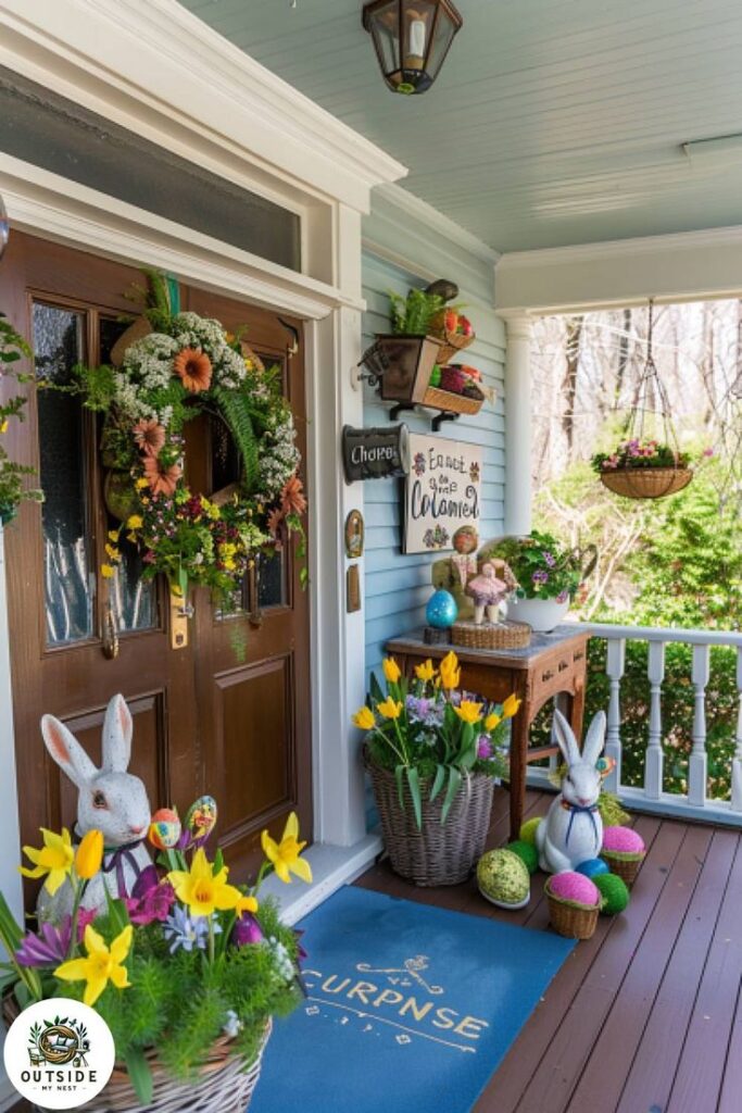 easter decorating ideas, easter decorations, easter decorations outdoor, easter door decoration ideas, diy easter decor, outdoor easter decorations diy, easter decorations vintage, outdoor easter decorations