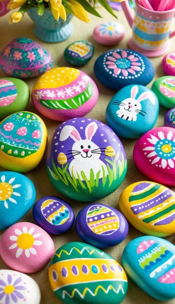 rock painting ideas, rock painting ideas easy, cute rock painting ideas, cool rock painting ideas, rock painting designs, easter rocks, easter rock painting